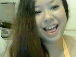 Nippon babe Fuko Love's massive tits get shaken in XXX webcam show