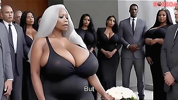 Old grandma have sex with young virgin boy in elevator and give his big dick blowjob (3D/AI/hentai)